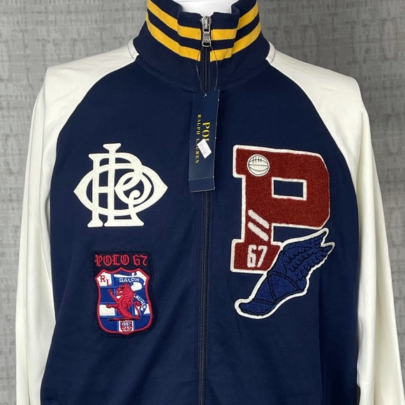 Polo Ralph Lauren Other - NWT Polo Ralph Lauren Light Zip Up Track Jacket Size Large